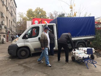 Instalația de oxigen din TIR-ul ATI s-a stricat
