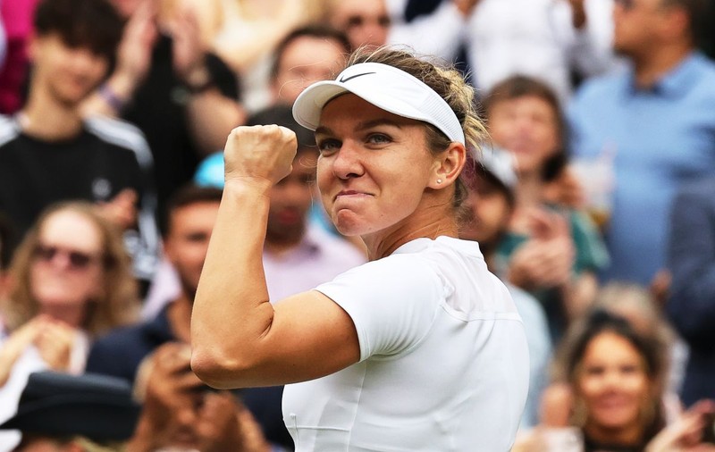 Simona Halep e în semifinale la Wimbledon! Victorie în două seturi cu Anisimova