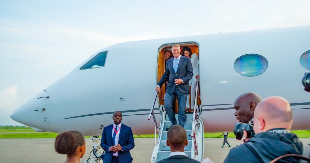 Klaus Iohannis, în Tanzania, în noiembrie 2023