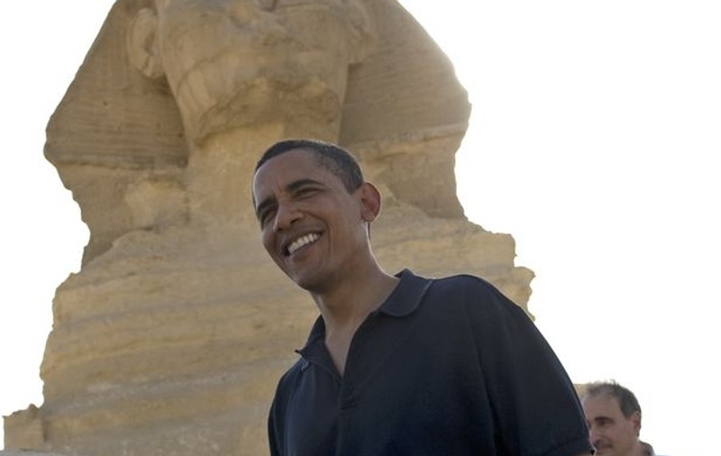 Obama seamănă cu Tutankamon