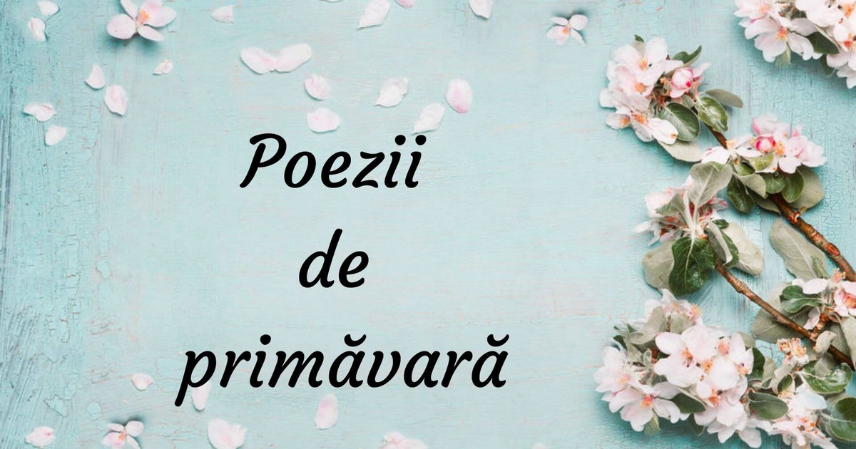 Poezii de primăvară