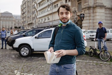 Lucian, unul dintre protestari, crede că putem pierde și „puțina democrație” pe care o mai avem