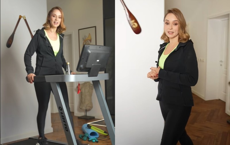 Imagini cu Andreea Marin în colanți. Vedeta face sport foarte des după ce a slăbit 16 kilograme cu ajutorul unei diete echilibrate