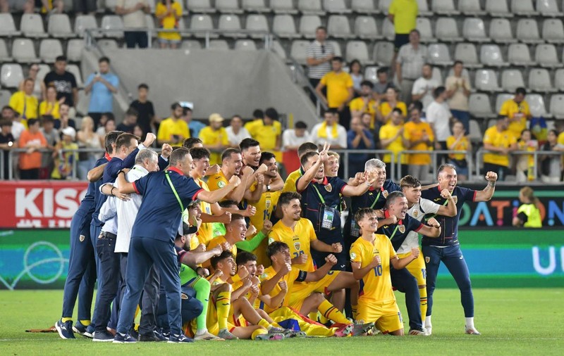 România s-a calificat în semifinalele Euro U19, după ce a învins Danemarca cu 3-0
