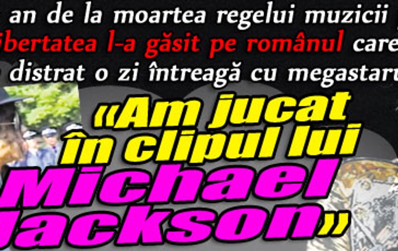 Cornel Ciocan, unul dintre cei 300 de poliţişti care au filmat alături de Michael: «A fost ceva unic când l-am atins»