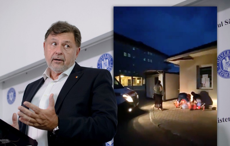Ministrul sănătății nu se poate mira laolaltă cu publicul când, pe trotuarul din fața unui spital, o femeie naște un copil 