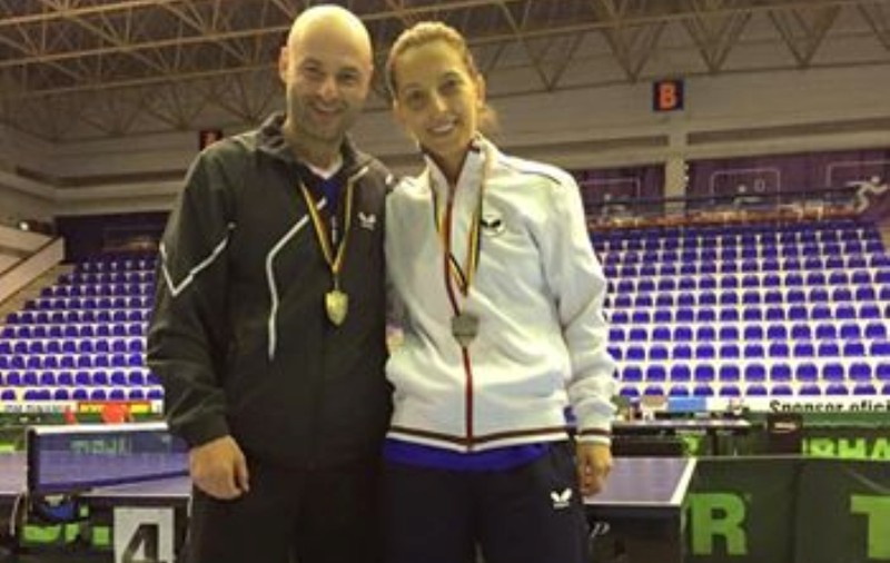 Filimon şi Samara, campioni naţionali la dublu mixt