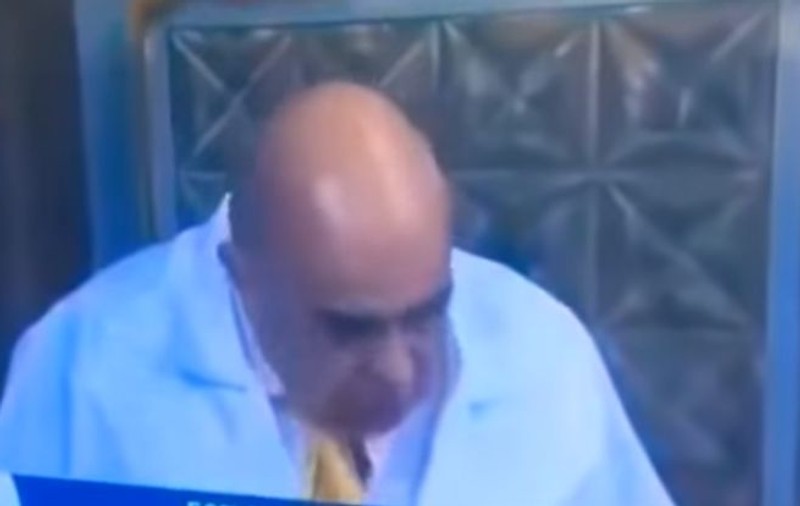 Medic beat la o emisiune TV. S-a făcut de râs | VIDEO