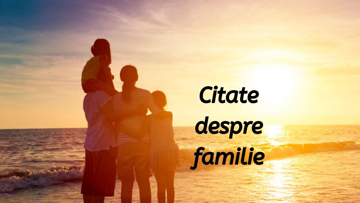 Citate despre familie