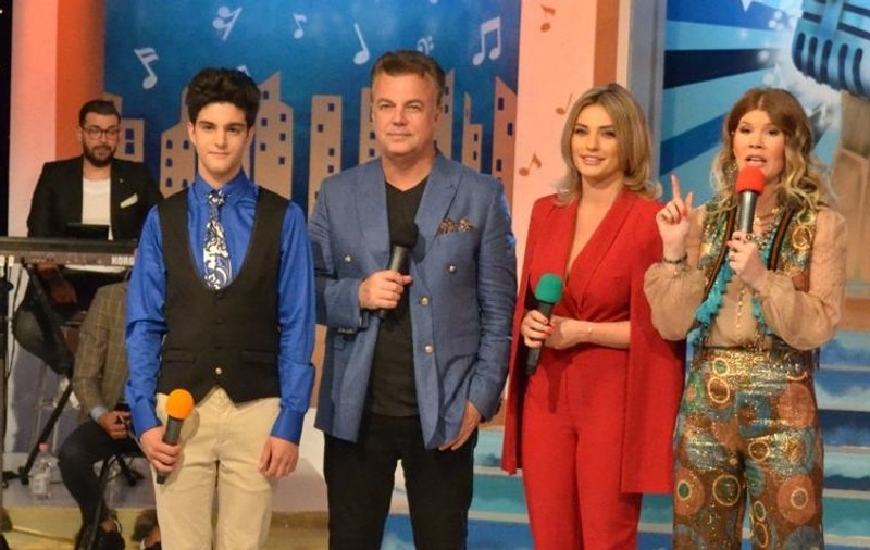 Cei doi copii ai lui Adrian Enache, prima apariție împreună la TV. David și Diana și-au făcut tatăl mândru