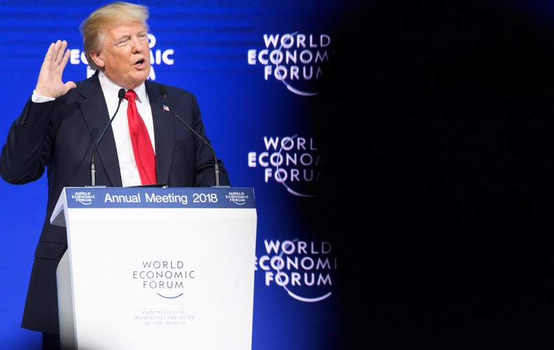 Donald Trump vrea să facă pace cu liderii mondiali la Forumul Economic: ”America First nu înseamnă America singură”