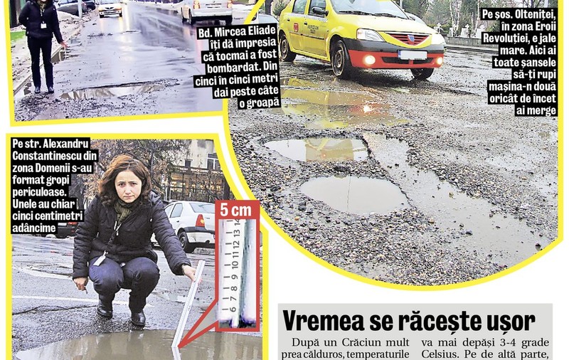 Ce dezastru după Crăciun!