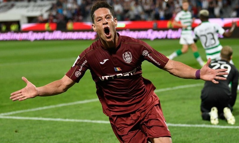 În tricoul lui CFR Cluj