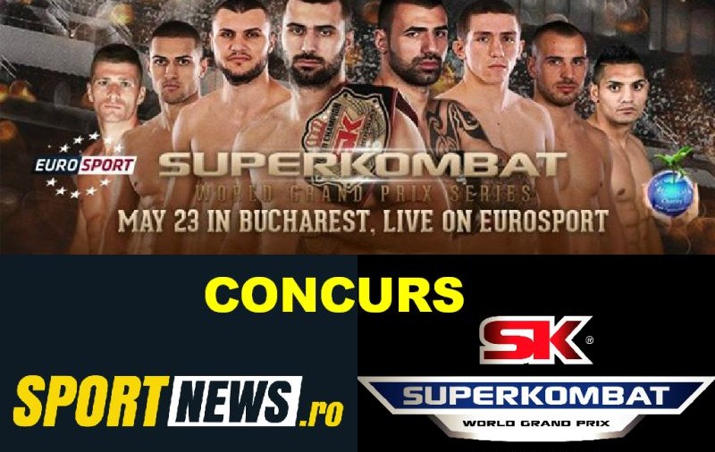 CONCURS! CÂŞTIGĂ BILETE LA GALA SUPERKOMBAT de la BUCUREŞTI!