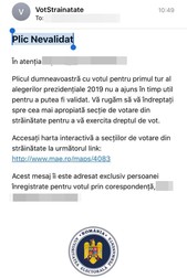 Așa arată mesajul primit de românul din Suedia