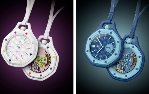 Noul Audemars Piguet x Swatch nu este ceas de mână. Royal Pop este un ceas de buzunar din plastic de 2000 de lei