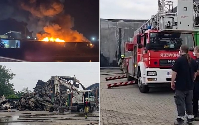 Hoți români prinși în Belgia, după un incendiu masiv și o lovitură de milioane de euro. I-a dat de gol o gaură în perete