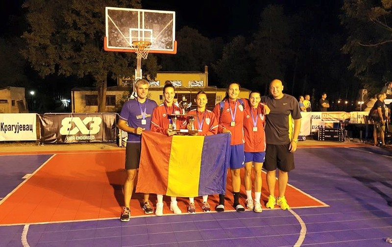 Romania, vicecampioana europeană universitară la baschet 3x3