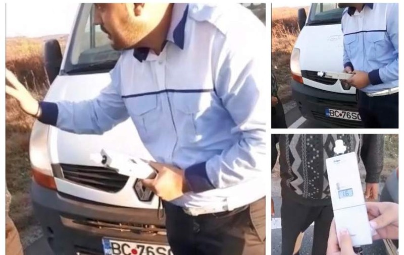 Un șofer a fost prins atât de beat în trafic, încât polițiștii n-au putut discuta cu el. Alți șoferi au sunat la 112, reclamând pericolul | VIDEO