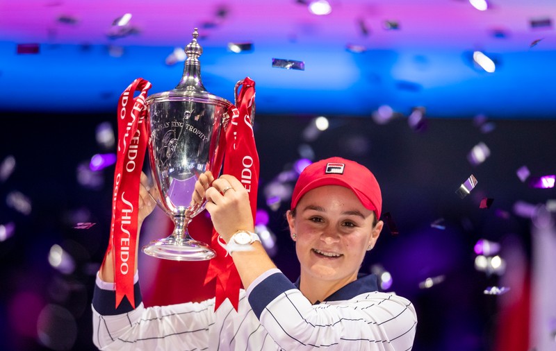 Ashleigh Barty a triumfat la Turneul Campioanelor 2019. A început anul pe locul 15 și l-a încheiat pe 1 WTA