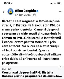 Alina Gorghiu cerea scuze în 2016 și se bucura că femeia a făcut public incidentul