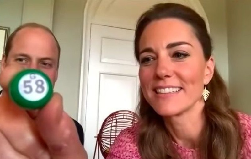 Prințul William și Kate Middleton au jucat bingo virtual cu rezidenții de la un centru de îngrijire din Țara Galilor