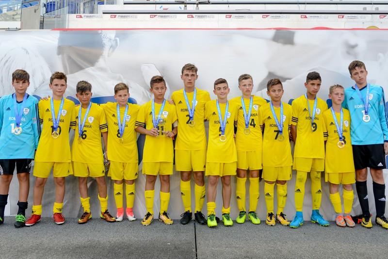 D Day in the stadium - Prize ceremony