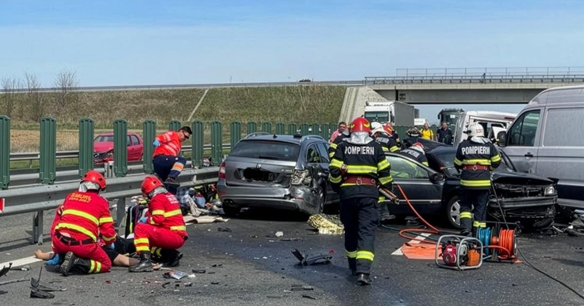 Un accident rutier cu mai multe victime