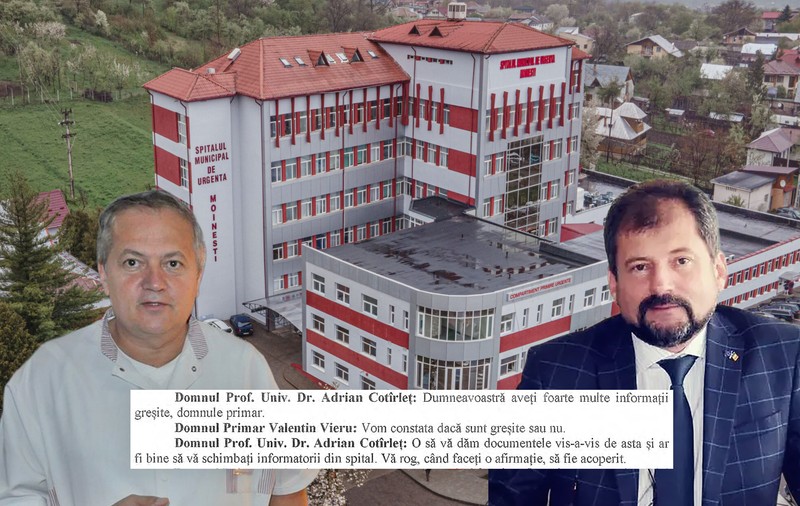Ce au scos la iveală verificările de la spitalul din Moinești după moartea unei paciente de 50 de ani. Război deschis între primar și managerul instituției: „Ar trebui să vă schimbați informatorii din spital” 