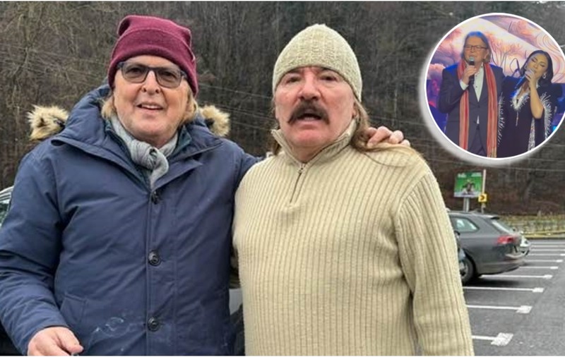A cântat recent cu Andra, dar puțină lume îl recunoaște în această poză. Cine e artistul celebru de lângă Vasile Șeicaru