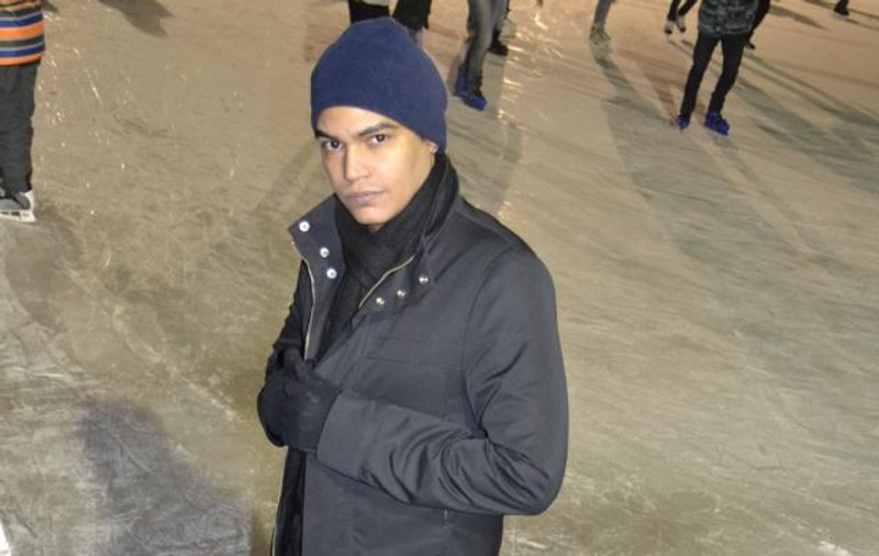 Alejandro a învățat să patineze în România