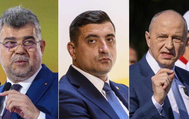 Sondaj INSCOP la comanda Libertatea. Alegeri prezidențiale: Marcel Ciolacu, George Simion și Mircea Geoană, pe primele 3 locuri