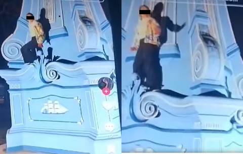 O adolescentă s-a suit pe Ceasul din Centru în Brăila și a devenit virală pe rețelele de socializare. Polițiștii i-au chemat pe părinți la secție