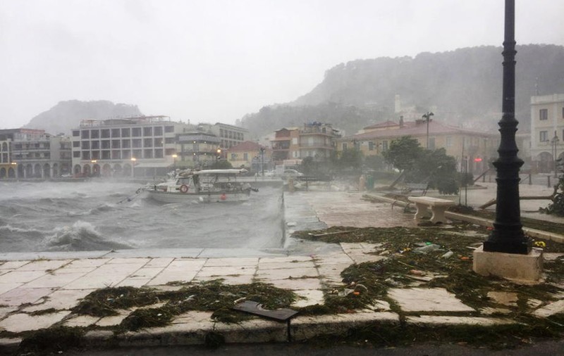 VIDEO | Imagini de coșmar din Grecia, după ce Insulele Ionice au fost măturate de un ciclon