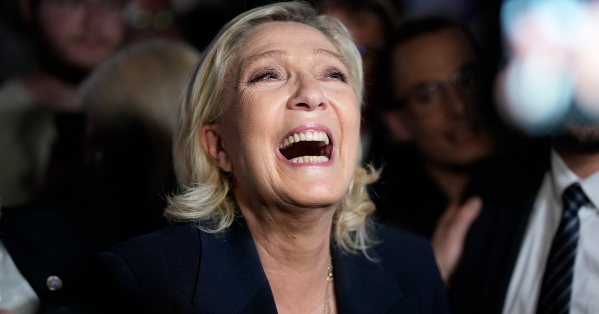 Marine Le Pen, aleasă din turul întâi FOTO Profimedia
