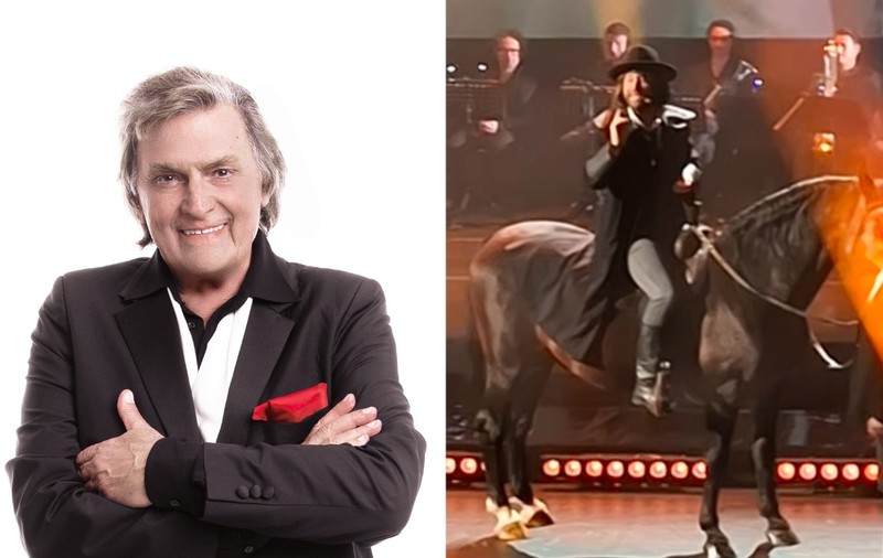 Mihai Bendeac, costumat în Mărgelatu și călare pe cal la gala aniversară a lui Florin Piersic. Ce a declarat actorul pe scena TNB