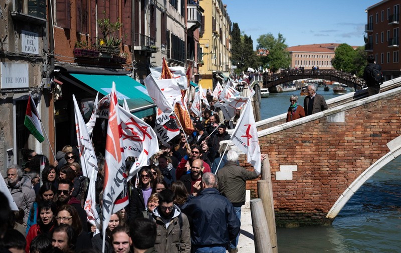 „5 euro nu vor descuraja oamenii”. Proteste în Veneția, în prima zi în care a intrat în vigoare taxa de intrare în oraș