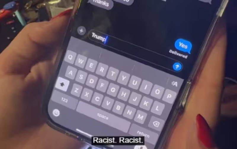 Funcția de SMS pentru iPhone scrie „Trump” atunci când utilizatorul spune „rasist”
