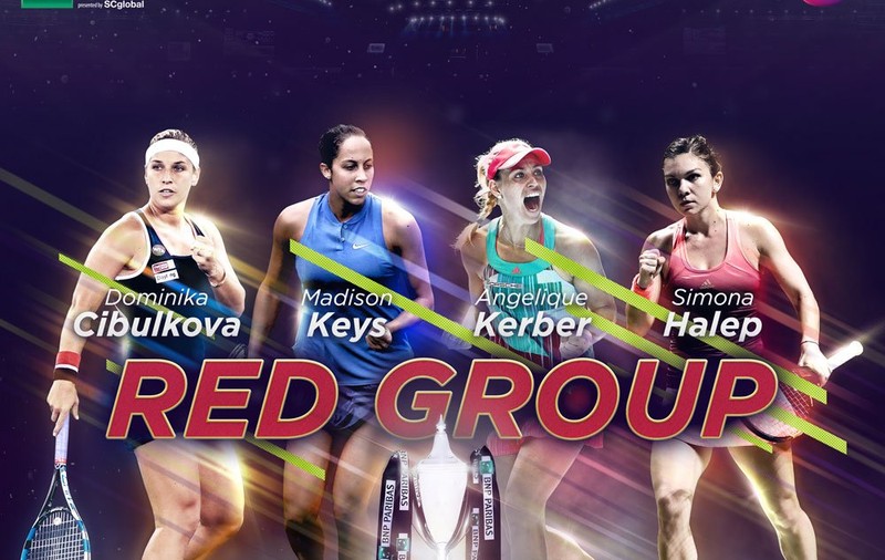 Simona Halep va juca într-o grupă de foc la Turneul Campioanelor din Singapore. Palmaresul româncei cu rivalele. Când debutează | VIDEO