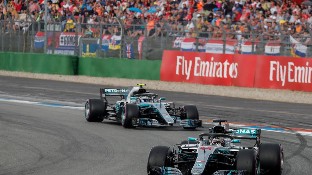 Hamilton în Marela Premiu al Germaniei