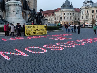 Protest la Cluj față de spitalele care nu iau atitudine în fața infecțiilor nosocomiale