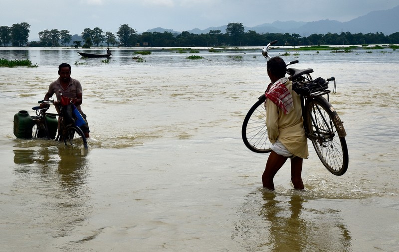Inundații catastrofale în India. Peste 1,5 milioane de sinistrați