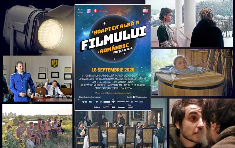 Cele mai noi filme românești, pe 18 septembrie la Noaptea Albă a Filmului Românesc