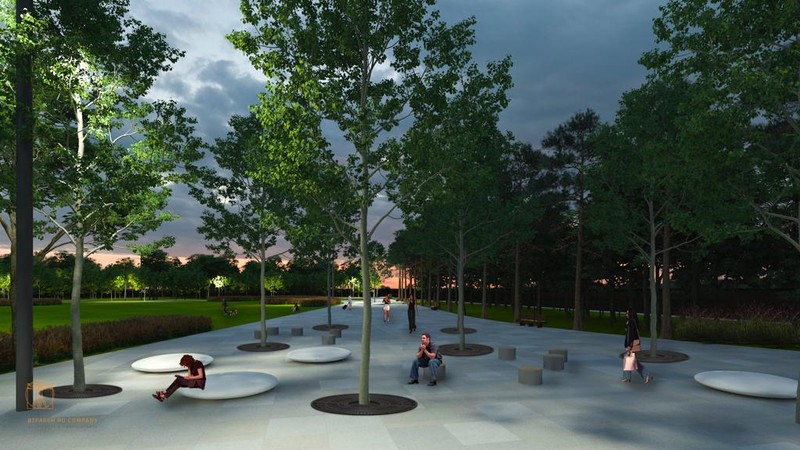 Parcul Unirii reamenajat (foto PMB / HotNews.ro)