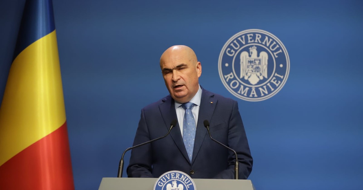Premierul Ilie Bolojan prezintă cel de-al doilea pachet de măsuri fiscal. Foto Dumitru Angelescu