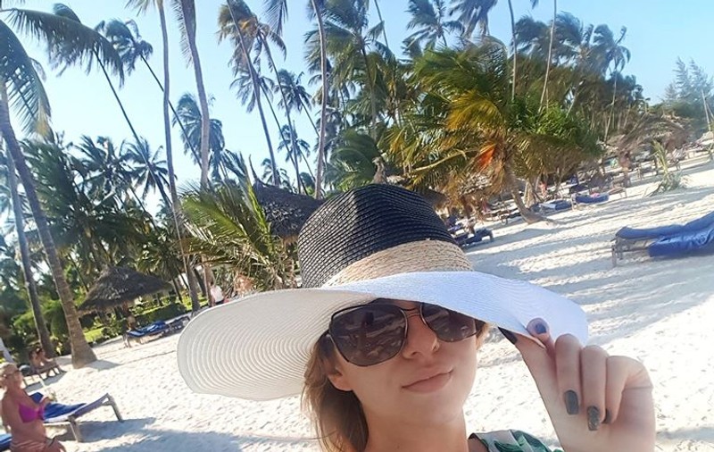 Lidia Buble și Matteo s-au întâlnit în Zanzibar. Cum au fost surprinși pe plajă