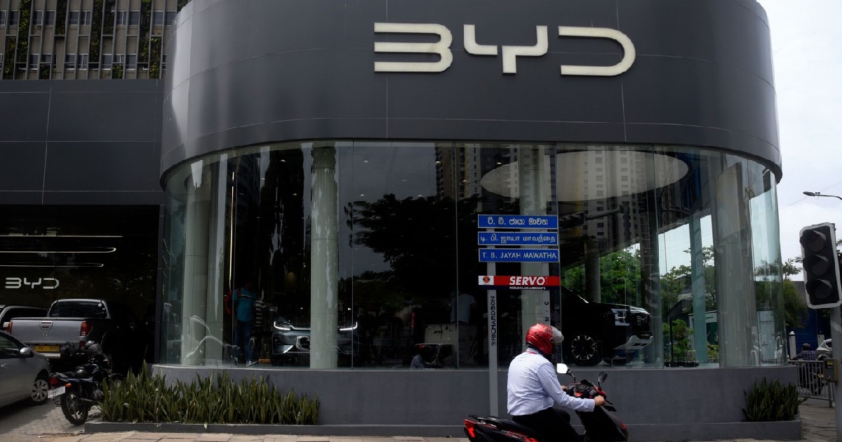 Intrarea companiei BYD