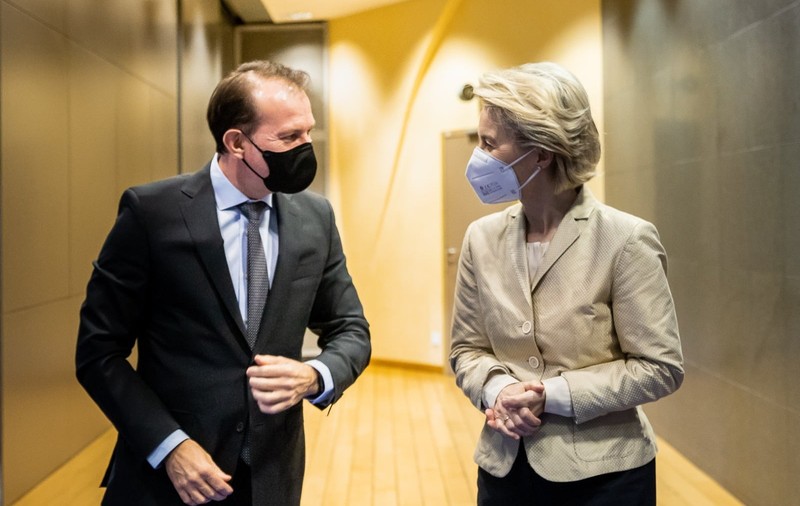 Şefa Comisiei Europene, după întrevederea cu Florin Cîțu: O întâlnire constructivă