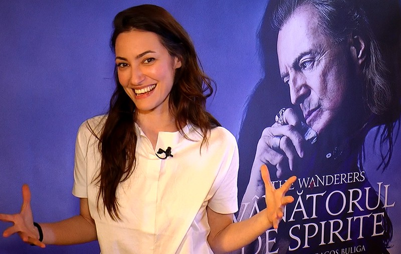 VIDEO/Raluca Aprodu joacă într-un film cu vampiri, care i-a dat fiori pe șira spinării: “Ne strângeam așa câte doi-trei să mergem să bem apă!”