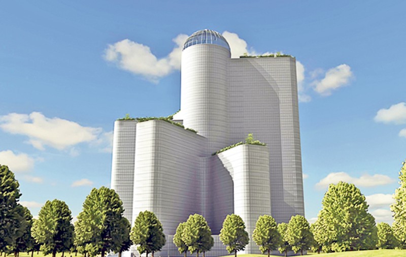 Un arhitect a creat, în premieră, un complex de locuri de veci… pe verticală 